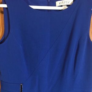 Women’s Dress Blue Sleeveless Sheath Size 4